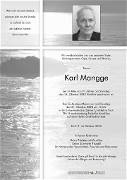 Karl Mangge